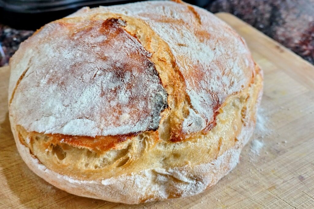 Bread home made not from the supermarket